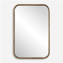 A Little Knotty-Bronze Vanity Mirror